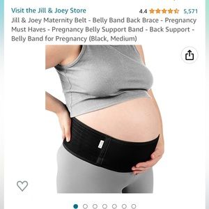 Jill and Joey maternity belt